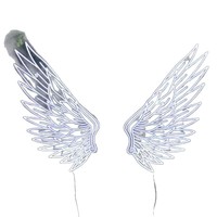 Meilleures ventes e-commerce transfrontalier : Enseignes lumineuses néon personnalisées en forme d'ailes d'ange, taille et couleur personnalisables, acrylique, indice de protection IP65