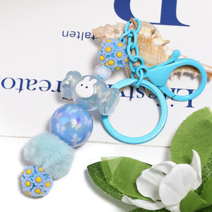 Lapin Résine Pendentifs Bracelets Lapin Bonbons Dessin Animé Acrylique Perles À La Main Diy Mobile Téléphone Chaîne Bijoux Accessoires - Product Image 4