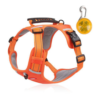 Harness Anjing Tanpa Tali Tarik, Empuk, Reflektif, dengan Lampu <span class=keywords><strong>LED</strong></span> - Product Image 1