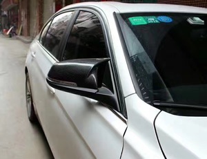 ตัวครอบกระจกมองข้างประตูทำจากคาร์บอนไฟเบอร์แห้งมองสูงสำหรับ BMW X1 E84 F20 F22 F23 F87 M2 F30 F34 F32 F33 F36 2012-2016 - Product Image 6