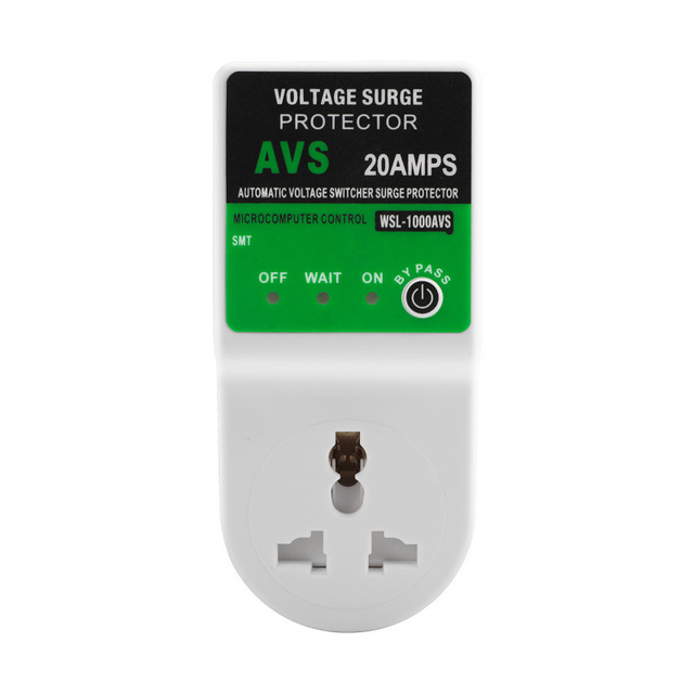 European Standard Digital Display Adjustable Voltage Protector Socket,Applicable to TVs, air Conditioners, Washing Machines