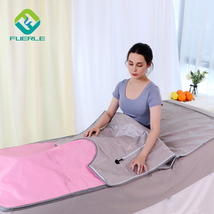 Fuerle 粉色双拉链牛津桑拿毯 红外线毯子 带拉链桑拿毯 家用 - Product Image 3