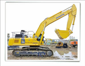 รถขุดขนาดใหญ่ 45 ตัน ยี่ห้อโคมัตสึ รุ่น PC450 มือสอง เครื่องยนต์ทรงพลัง แบบตีนตะขาบ - Product Image 4