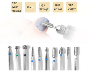 Diamant-Nagelbohrer-Set mit bürstenlosem Motor 0-35000 U/min Tragbare Schleif-und Polier werkzeuge - Product Image 3