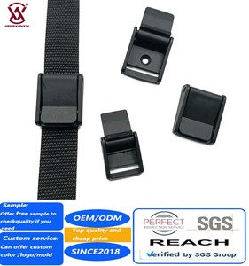 Fibbia a camma in plastica ecologica per moda, regolabile multi-misura, a sgancio rapido, per cinture e borse in nylon - Product Image 1
