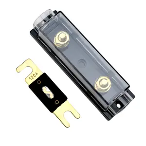 Bolt On ANL Fuse Holder With Transparent Cover