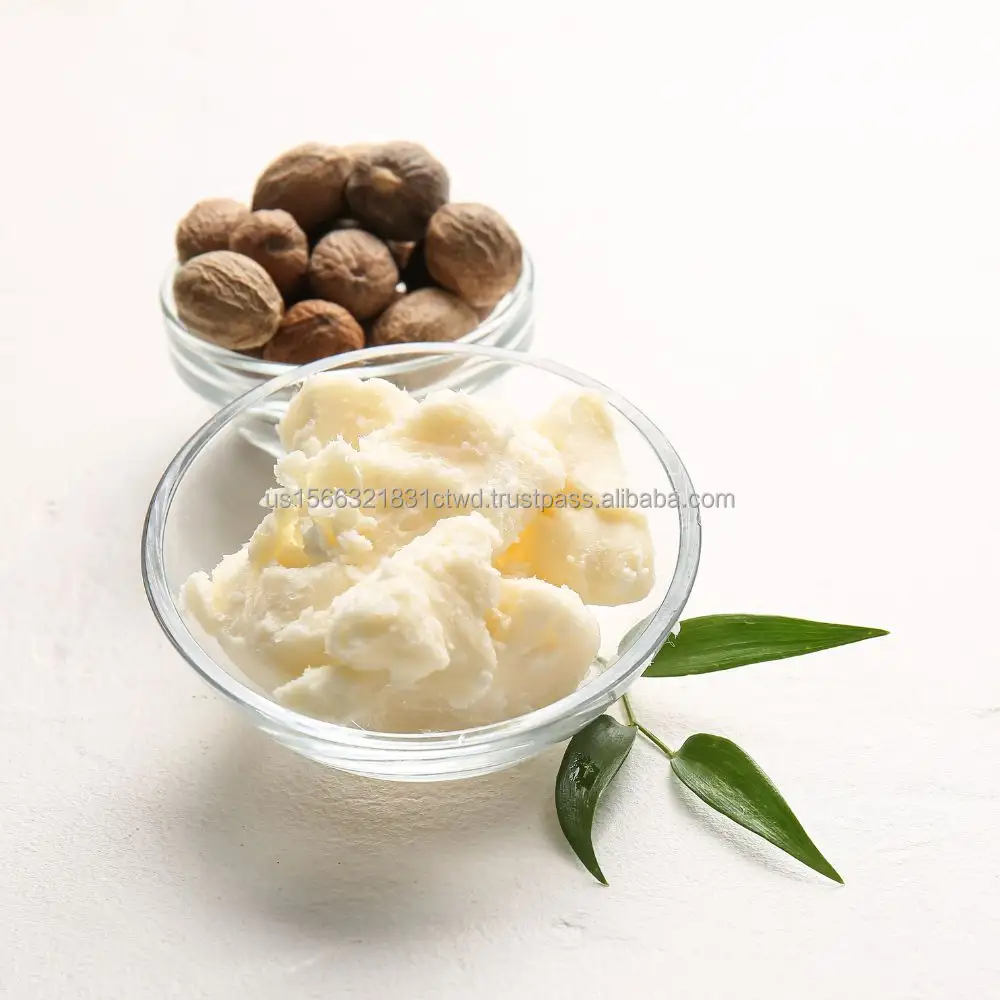 Natural Organic Unrefined Shea Butter Oil Raw Plant Essential Oil Nourishing Skin Care Cosmetics Base Oil