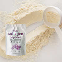 Collagène en poudre OEM sous marque privée, 2 livres, micro-ingrédients, protéines de collagène de types III, IV, V, Biotine, Acide Hyaluronique pour adultes