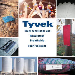 Toptan Dupont <span class=keywords><strong>Tyvek</strong></span> 1025d <span class=keywords><strong>1056d</strong></span> 1070d 1082d 1443r su geçirmez beyaz kumaş kağıt Diy çanta için çin'den nefes malzeme - Product Image 6