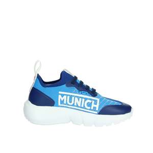 Munich Children's <b>Slip</b>-<b>on</b> <b>Sneakers</b> Bluette Color 8023011 Canvas Trendy Shoes - Product Image 4