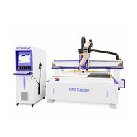 Router CNC Jinan Mosencnc 2050 ATC con 12 Herramientas, Cambiador de Herramientas Lineal, Husillo de 9kW y Mesa de Vacío para Muebles de Madera