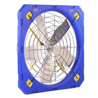 Système de contrôle de l'Internet des objets, ventilateur de circulation industriel, système de refroidissement pour élevage de volailles, ventilateur pour volailles à moteur EC ou DC