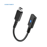 Adaptateur de chargeur PD Type C pour DS Lite NDSL, câble d'adaptateur de charge rapide PD haute vitesse, 10cm