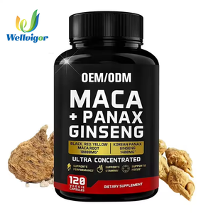 أفضل ملحق للرجال متعدد الماكا للأبد لتعزيز توقيت الذكور زيادة كبسولة الجذر الجينسنغ المحار ماكا زائد للبالغين - Product Image 1