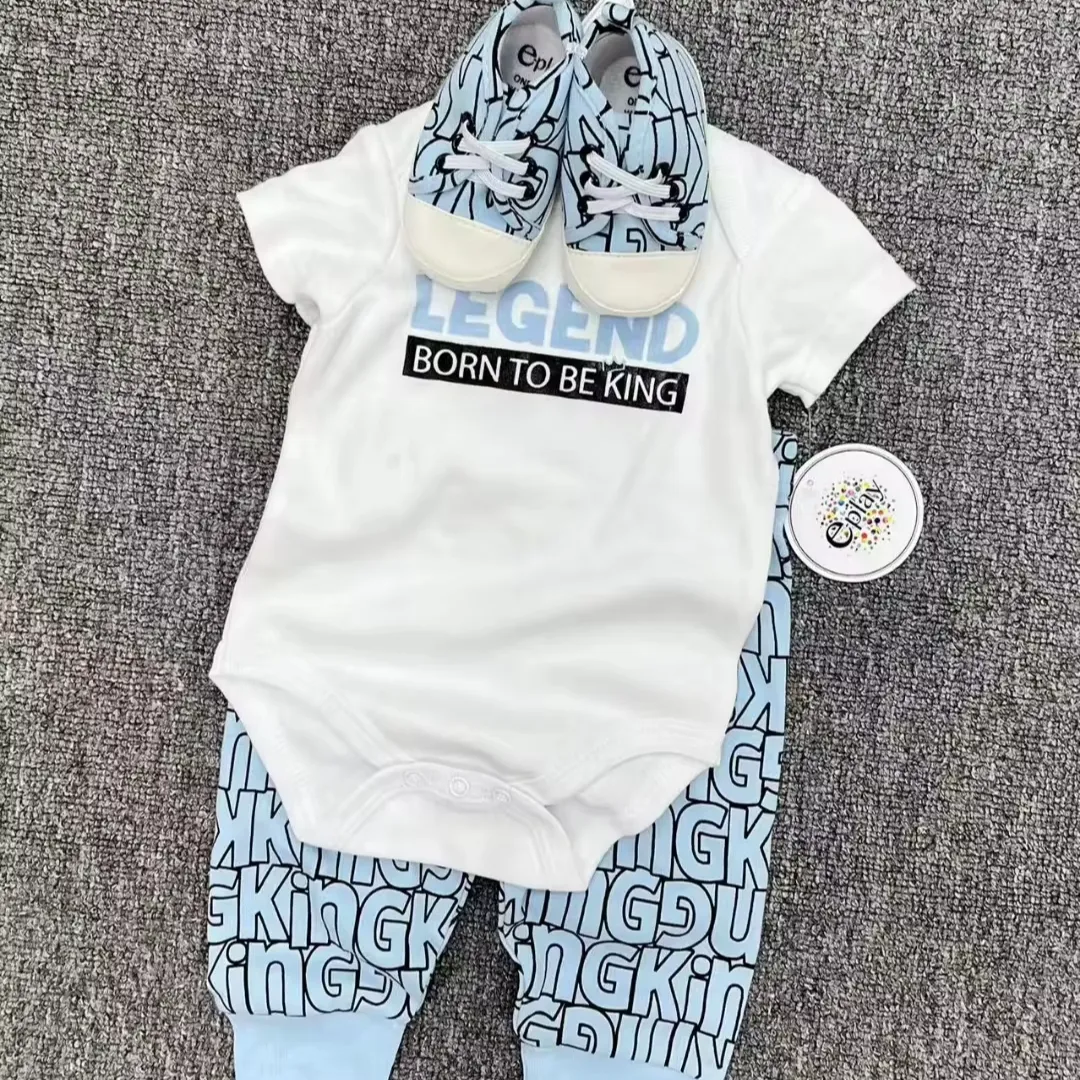 नवजात शिशु शिशु लड़कों के कपड़े मॉडल टी-शर्ट बबल कैजुअल ब्लैंक ओवरसाइज़्ड ऑर्गेनिक बांस बॉडीसूट बेबी रोम्पर जूते के साथ