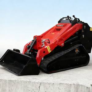 निर्माण और कृषि उपयोग के लिए गियर और इंजन मल्टीपल अटैचमेंट के साथ छोटे कुबोटा डीजल स्किड स्टीड लोडर - Product Image 1