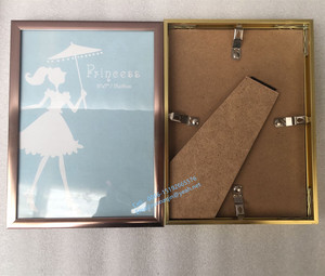 <span class=keywords><strong>Cadre</strong></span> <span class=keywords><strong>photo</strong></span> en métal doré en alliage d'aluminium en vrac 10x15x20x25x35x50x70x100 cadres <span class=keywords><strong>photo</strong></span> avec affiche <span class=keywords><strong>photo</strong></span> à bas prix pour orné - Product Image 2