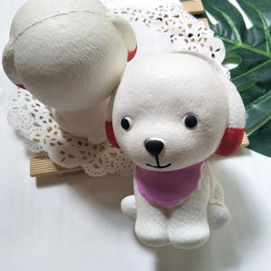 Özel Kawaii Mini sıkmak oyuncaklar yumuşak kokulu PU köpük oyuncaklar Anti stres yavaş yükselen köpek oyuncak çocuklar için - Product Image 1