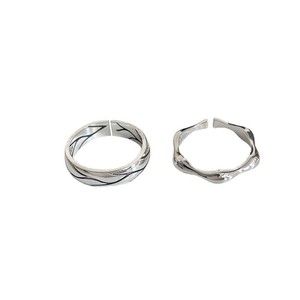 Yinruitai S925 Sterling Silver Open <b>Ring</b> Plant Pattern For Women Gift Jewelry - Product Image 5