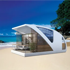 Leisure Resort Hotel Floating House On Water Sea Prefab construction