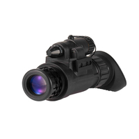 Monokuler Penglihatan Malam PVS14 Auto-Gated Ringan Tahan Air Stabilisasi Gambar Gen2+/Gen3 Fosfor Putih/Hijau