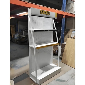 Étagère métallique <span class=keywords><strong>automobile</strong></span> écologique moderne vitrine sur pied pour épicerie de lubrifiant pour huile de moteur - Product Image 3