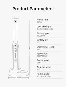 Endoscopio intraorale ad alta definizione integrato WiFi dentale elettrico e apparecchiature odontoiatriche certificate - Product Image 4