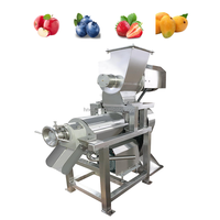 DZJX Presse-agrumes industriel à spirale pour fruits concassés / Extracteur de jus d'orange / Machine à jus à vis pour légumes concassés - Vente chaude