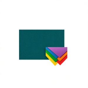 Foglio di Schiuma EVA ILAN 40x60cm Verde Lago con Glitter, Materiale per Artigianato - Product Image 2