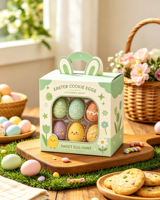 Sacs d'emballage pour bonbons et chocolats en forme d'œuf, personnalisés, à thème mignon, de qualité alimentaire, thermoscellables, en OPP/PET/PE