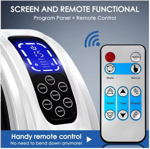 Precio barato Calefacción eléctrica Masajeador de pies Amasado Calefacción airbag Envoltura Dispositivo vibratorio para aliviar el dolor - Product Image 6