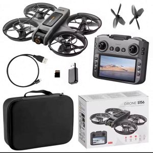 Mini drone pliable pour enfants, drones professionnels portables à bas prix, éviter les obstacles, jouet, spectacle de lumière, drone avec lumières LED - Product Image 1