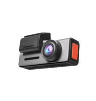 Caméra de voiture interconnectée WIFI avec vision nocturne rouge à lèvres caméra de tableau de bord cachée pour l'enregistrement en boucle en mode stationnement en plusieurs langues