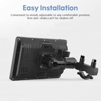 Écran tactile de navigation GPS sans fil étanche IPS de 7 pouces Garantie 1 an Écran Carplay 2.5D pour voitures et motos