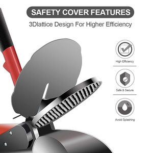 出厂价不锈钢电动碎冰机 2 刀片家用雪锥机 含盖碗 - Product Image 5