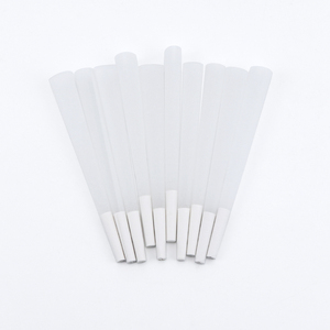 BIG SALE 109mm/26mm Slim Classic White Pre-Made Rolling Paper Cones 109mm Custom Logo Rolled Cones 1000 Pack Tobacco Cones - Product Image 2