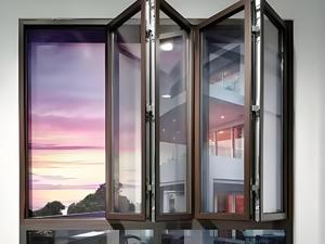 Cửa sổ nhôm hai mặt cách âm cửa sổ nhôm gấp đứng bằng nhôm hiện đại - Product Image 4