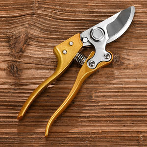 Tijeras de podar de acero inoxidable de grado industrial y bricolaje con mango largo para jardín y flores - Product Image 4