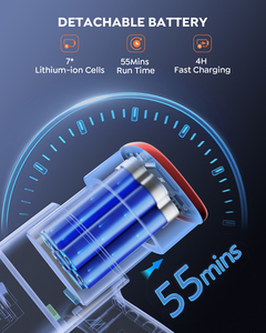 <span class=keywords><strong>BuTure</strong></span> VC50 450W 33Kpa Stick aspirapolvere senza fili senza fili portatile con Docking Station in modalità automatica - Product Image 5