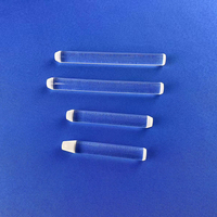 Expand World Barre de quartz à pureté 99,99 %, résistante aux hautes températures, avec 90 % de transmittance, pour l'électronique semi-conductrice et les fibres optiques