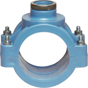 <b>BRACKET</b> SOCKET REINFORCEMENT RING PN 16-90 X 1"1/4" High Pressure <b>Plastic</b> Glue Connection Smooth Surface 50mm Water Application - Product Image 2