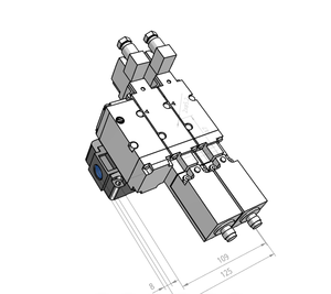 صمام لولبي معتمد من SMC مع 3 منافذ 700-X536X538X555 أجزاء هوائية متبقية للضغط من سلسلة SMC - Product Image 5