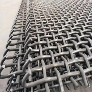 Pièces de rechange XG 2026 pour crible vibrant, maille métallique ondulée en acier inoxydable avec technique de tissage, maille de criblage pour carrière et exploitation minière, crochet - Product Image 2