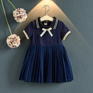 Échantillon gratuit de vêtements pour enfants, robes en coton pour bébés filles coréennes, été, provenant d'une boutique en ligne de vente en gros - Product Image 2