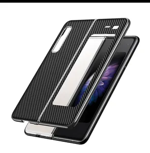 Neue GKK Galvanik beschichtung Leder PU Handy Rückseite Coque Gehäuse Fall für Samsung für Galaxy Z Fold / Z Fold 2