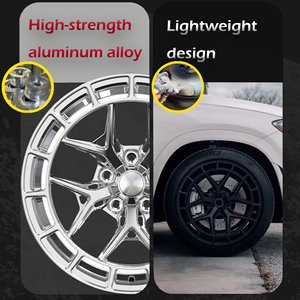 Rines Cóncavos SS Forjados 5x112 5x120 con Acabado Cromado Personalizado para Mercedes Benz W211 W212 W213 <span class=keywords><strong>Jaguar</strong></span> <span class=keywords><strong>XJ</strong></span> de <span class=keywords><strong>18</strong></span> a 22 Pulgadas de Alta Gama - Product Image 3