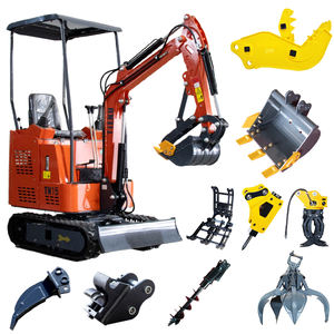 Miniexcavadora de 1 Tonelada, Excavadora de 3.5 Toneladas, Miniexcavadora Multifunción de 1.8 Toneladas con EPA EURO 5, Colores Personalizables - Product Image 3