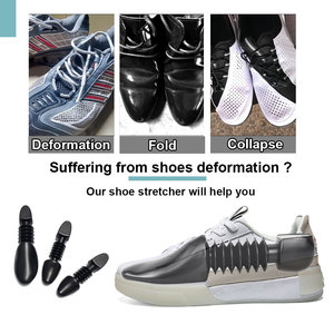 Grosir Logo Kustom Murah Baru Hitam Musim Semi Dapat Disesuaikan Kertas Karet Kardus Plastik Tandu Cedar Besar Pria Wanita Sepatu Pohon - Product Image 4