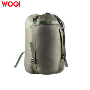 Sac de couchage rectangulaire Woqi, vert militaire, polyester, coupe-vent, pour adultes, utilisation en hamac en extérieur - Product Image 2