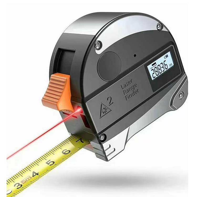 Best 2 in 1 Promotional Custom Digital Display Electronic Laser Measurement Tape